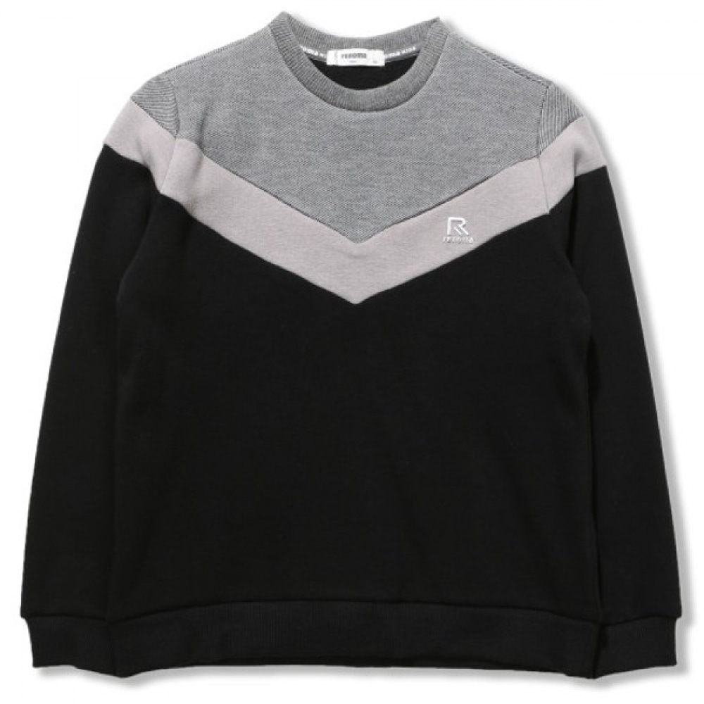 [レノマキッズ] ボーイズツイルメラン 3段スウェットシャツ_R1945T527 5,115円