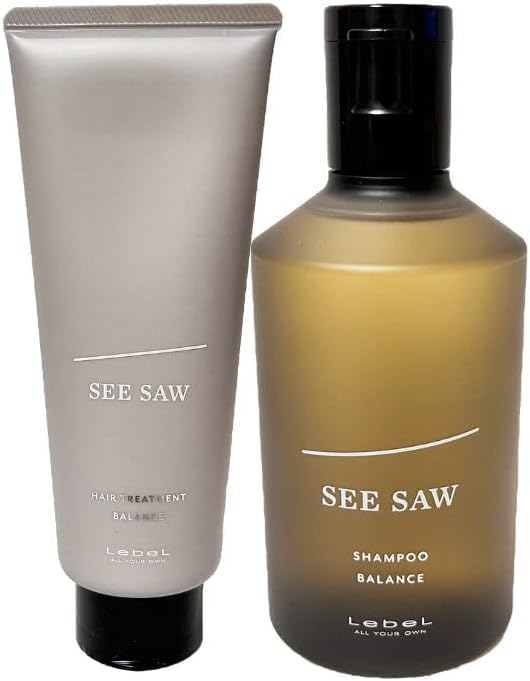 SEE/SAW（シーソー）【セット品】ヘア＆スキャルプシャンプーB × ヘアトリートメントB　2点セット