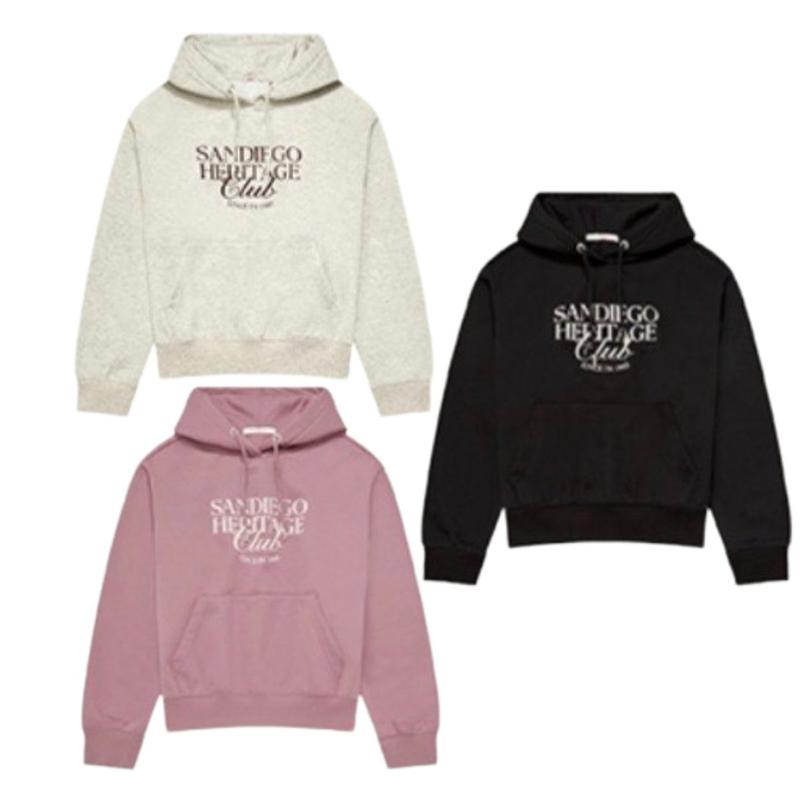 [モダ富平] 女性バックブラッシュロゴビッググラフィックフード10540-131-853-12_BP