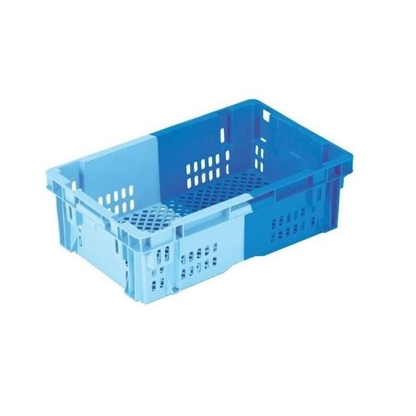 業務用コンテナボックス/食品用コンテナー 本体蓋セット/NF-M23Pフタ ダークブルー/ブルー 材質：PP