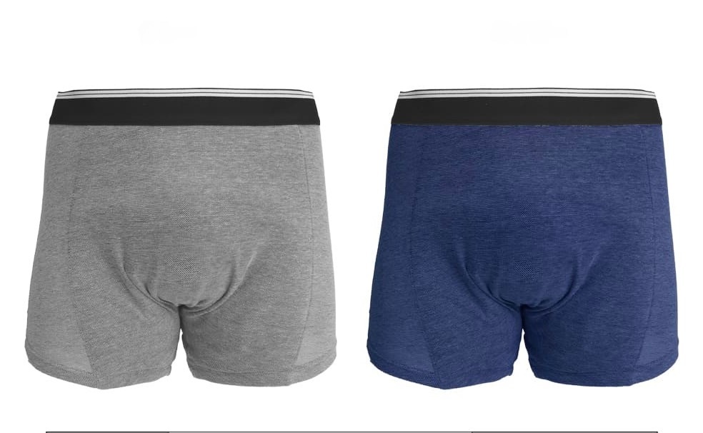 2色 ちょい漏れ メンズ パンツ吸水 失禁 尿漏れボクサーパンツ 紳士 男性 下着 消臭 防水
