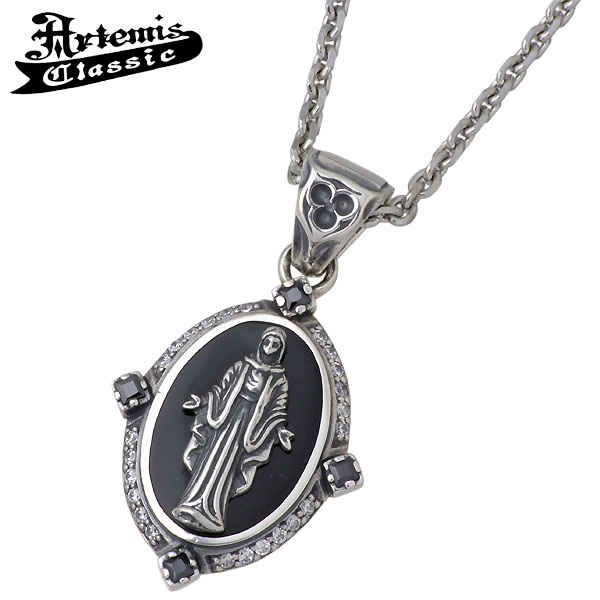 アルテミスクラシック Artemis Classic 黒衣聖母 シルバー ネックレス アクセサリー オニキス キュービック シルバー 925 スターリングシルバー ACP0239