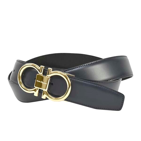 Salvatore Ferragamo 679938-735929-110サルヴァトーレフェラガモ ベルト イタリア製リバーシブル ユニセックスベルト