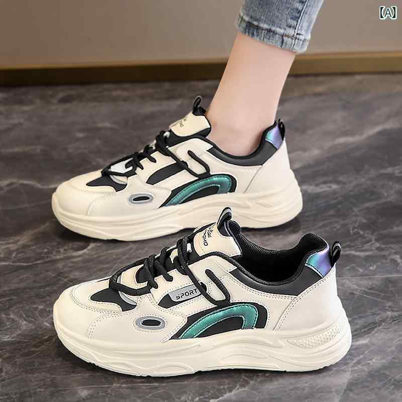 スポーツ シューズ 運動靴 レディースシューズ 春 カジュアル レディース ランニング 衝撃吸収 軽量 柔らかい 底 ホワイト シューズ 踏む 最適