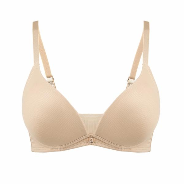 シンプルなモールドのイン견ノンワイヤーブラジャー(BR0841A)