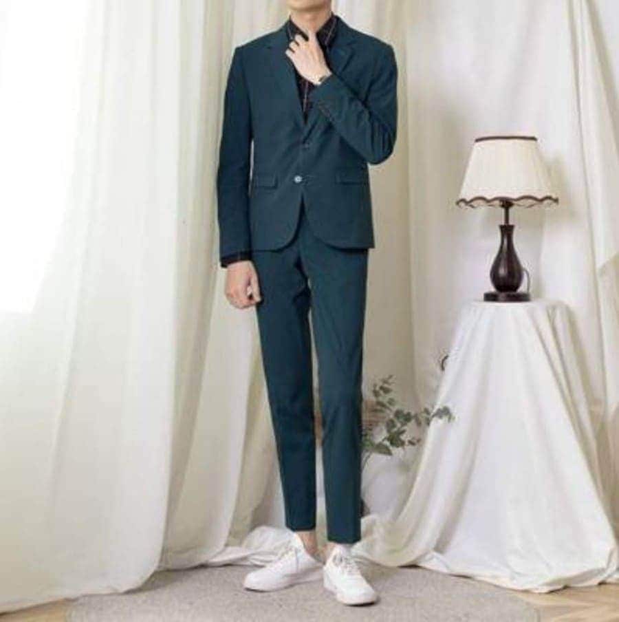 【高品質の製品】最新モデル登場！期間限定 スーツ メンズ おしゃれ ビジネス セットアップ フォーマル 9073