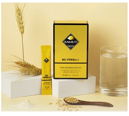 カムート ゴールド カムート酵素G 90g3個 ブランドミル グルテン分解 ホラサンミル 小麦を含む 穀物酵素 韓国食品