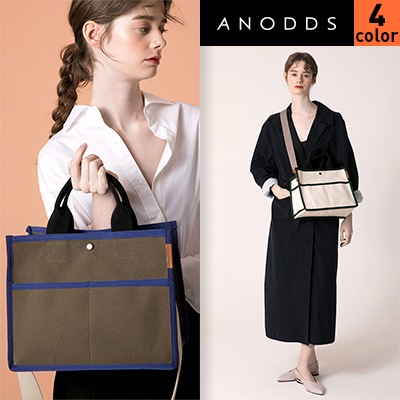 [Designer Brand] FRAM トート＆ショルダーキャンバスバッグ 4色 / Tote Shoulder Canvas Bag / 送料無料 / Made in Korea