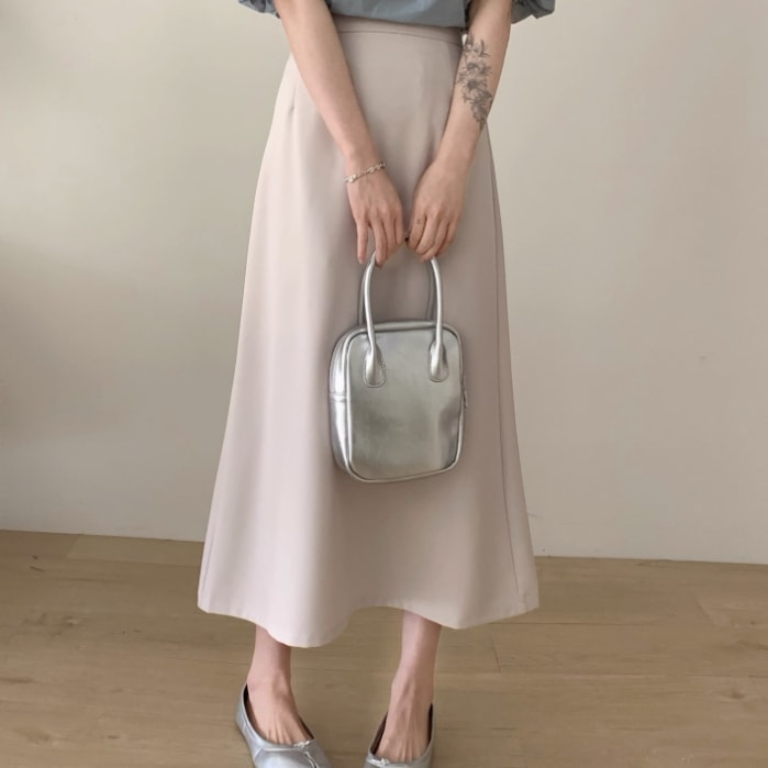 スカート ミモレ ミモレ丈 フレア セミフレア 大人可愛い きれいめ シンプル カジュアル 大人 上品 おしゃれ お洒落 大人女子 こなれ感 ラブリー キュート エレガント 無地 春 夏 秋 冬