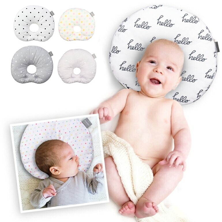 エスメラルダ 丸ごと洗える インサート式ドーナツまくらセット 新生児枕セット 日本製 赤ちゃんのまくら 枕 ベビー枕 ベビーピロー ギフト プレゼント 出産祝い 出産準備 向き癖 かわいい