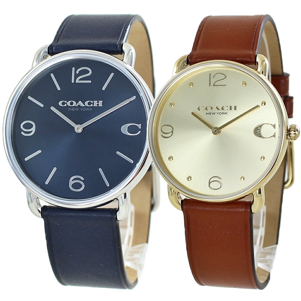 ペアウォッチ コーチ ペア腕時計 カップル 大人 メンズ レディース 革ベルト 夫婦 両親結婚祝い ブランド 時計 シンプル 誕生日 結婚記念日 ペアギフト 1460264914504201