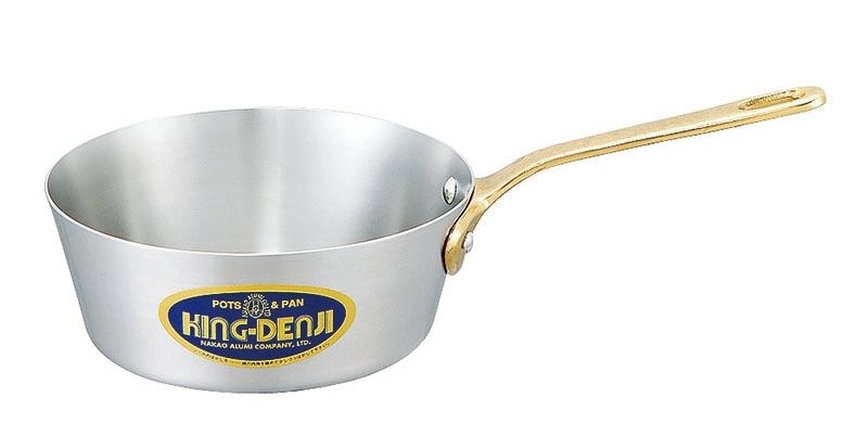 中尾アルミ製作所 キングデンジ テーパー付ソテーパン 24cm（3.1L）