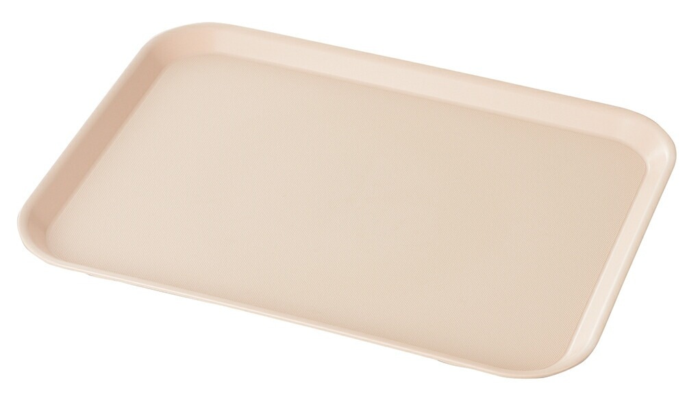 （まとめ買い）PPトレー 長角（大） アイボリー 6106DI [x3]