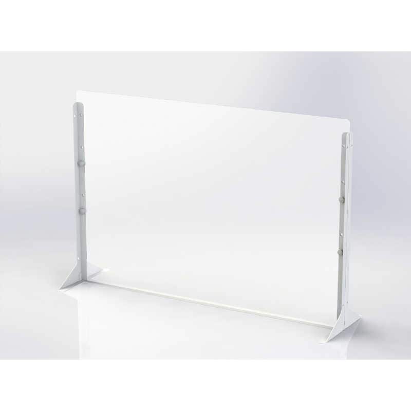 ナカバヤシ　デスクトップパーティション 900×600mmサイズ ミルキーホワイト　PTSPP9060MW