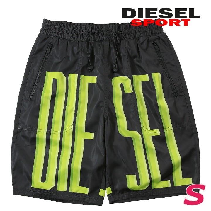 ショートパンツ ハーフパンツ メンズ AMWB-DENIS-WT18 ロゴプリント 吸汗速乾 die-m-p-g4-52d