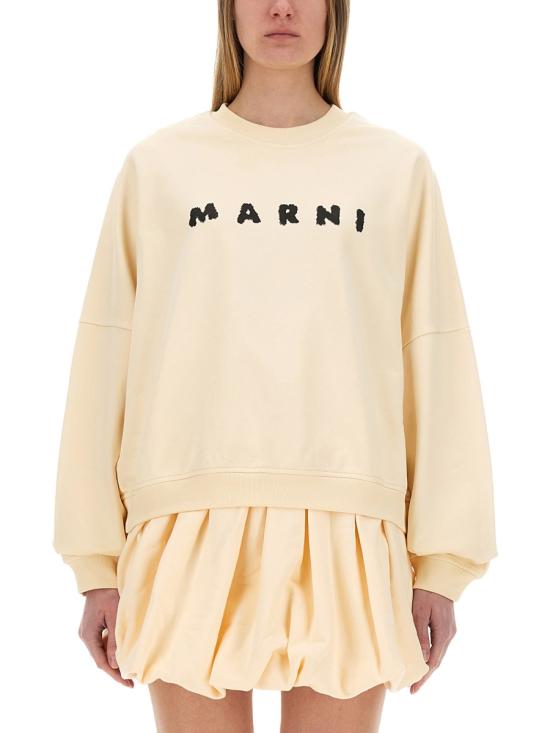 MARNI Women Tunic Tops FLJE0185P7 USCX43SLW06 IVORY