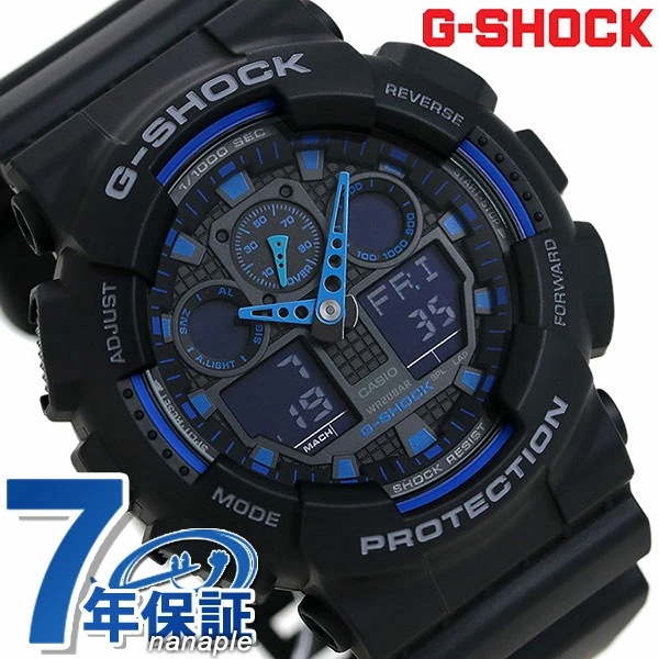 G-SHOCK CASIO GA-100-1A2DR 腕時計 カシオ Gショック Newコンビネーシ