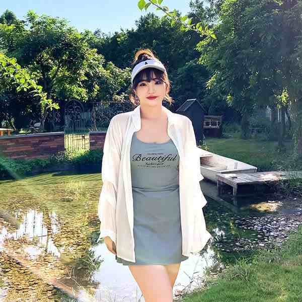 韓国 着痩せワンピース水着 大きいサイズ 水着 ぽっちゃり レディース 水着 体型カバー ぽっちゃり水着 袖あり 体型カバー 韓国 着痩せ 可愛い オ