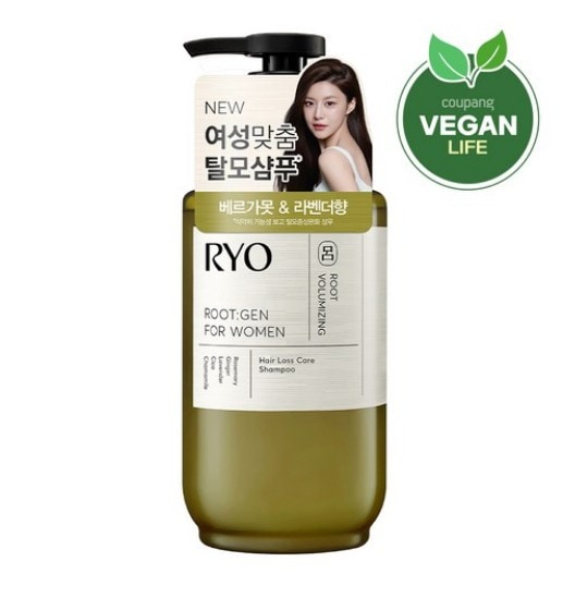[韓国人気商品]ルートゼン 女性用脱毛症専門ケアシャンプー 353ml x2個
