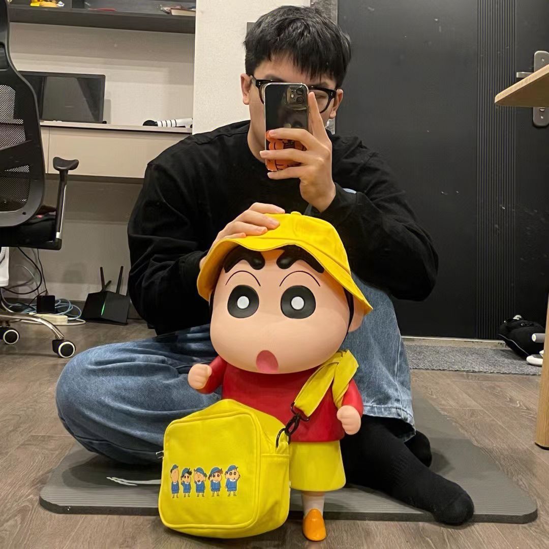 クレヨン リトル初心者 フィギュア オーナメント 大型 かわいい ホームデコレーション リビングルーム 風景 野原しんのすけ