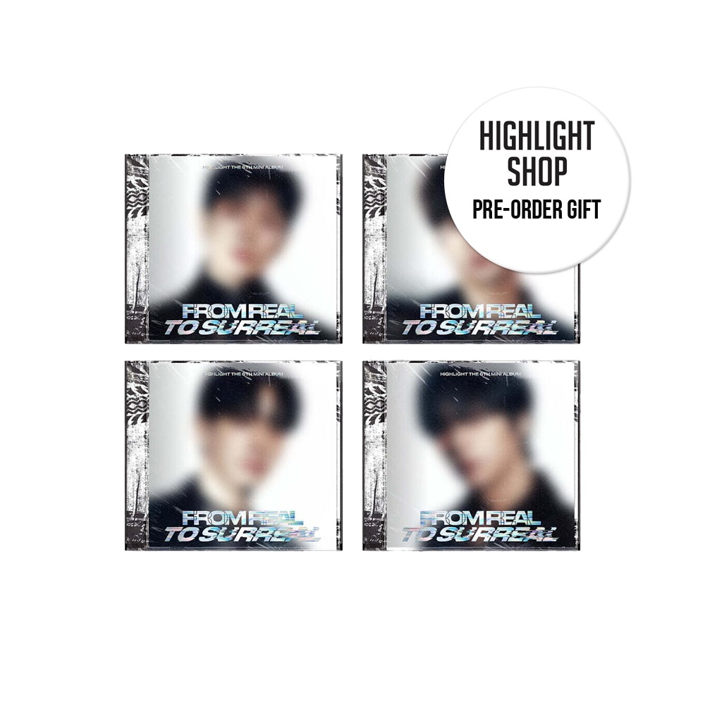 【公式特典選択】 JEWEL VER / HIGHLIGHT - FROM REAL TO SURREAL / アルバム / 4種セット