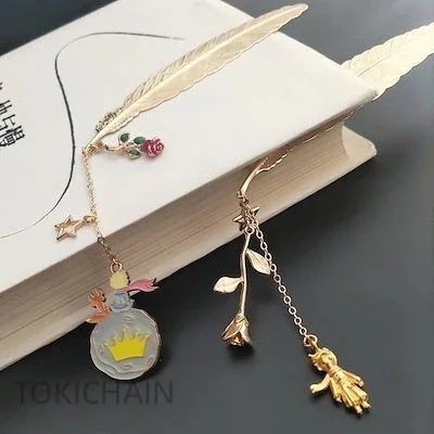 【1つ買うと10個もらえる】不思議の国の星の王子さま ウサギのオーナメント 羽のしおり メタル バレンタインデー ギフト693 22,126円