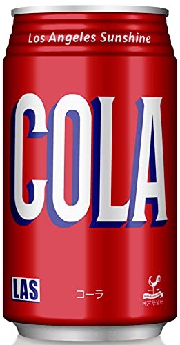 他サイト： 神戸居留地 LAS コーラ 缶 350ml 24本 [ 国産 炭酸飲料 ]の商品画像
