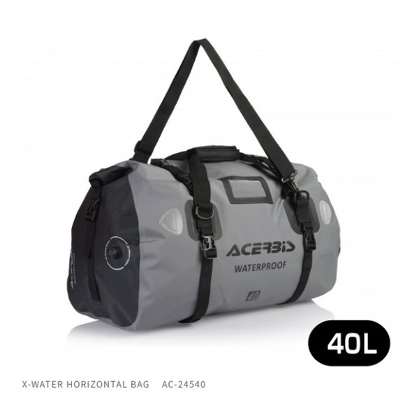 X-WATER HORIZONTAL BAG BK/GY ブラック/グレー AC-24540BK/GY