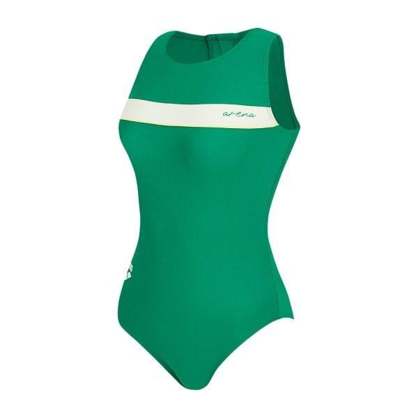 女性プレーヤーワンピースクローズバック（A4SL1LO10_GRN）