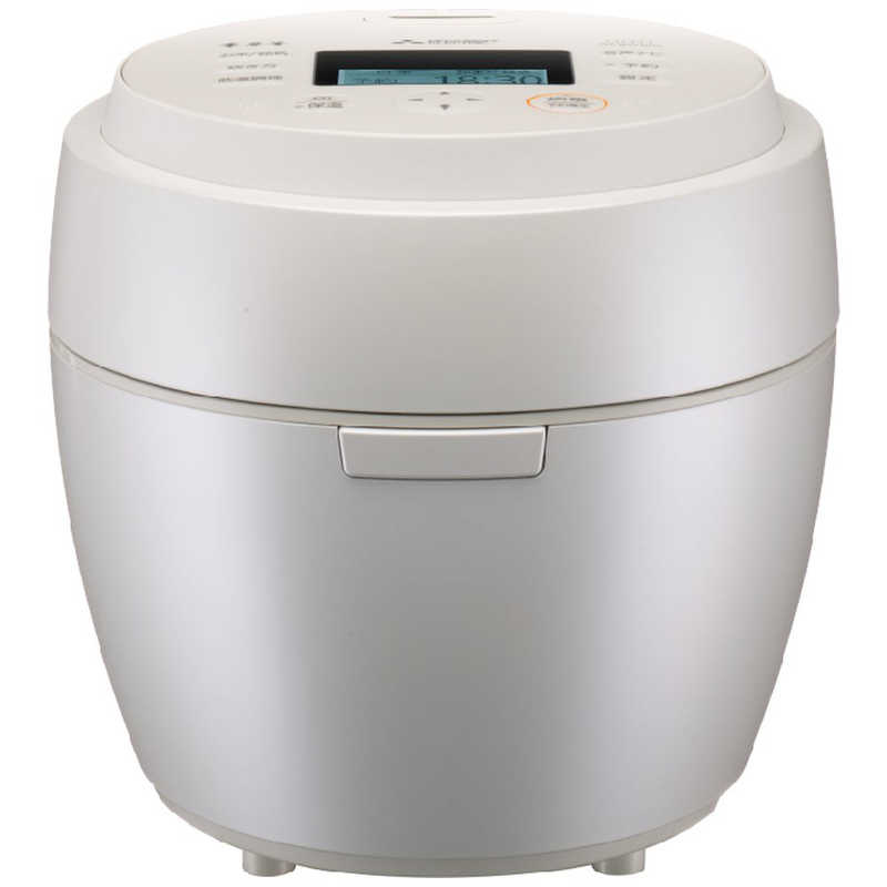 三菱　MITSUBISHI　炊飯器 5.5合 本炭釜 紬 IHジャー 白真珠　NJ-BW10H-W