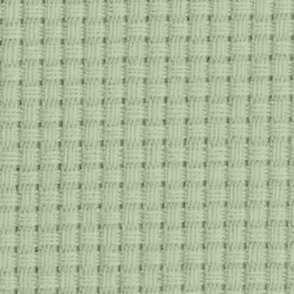 オリムパス NO.5500 刺しゅう布 500cm ジャバクロス細目 反物2 セージグリーン