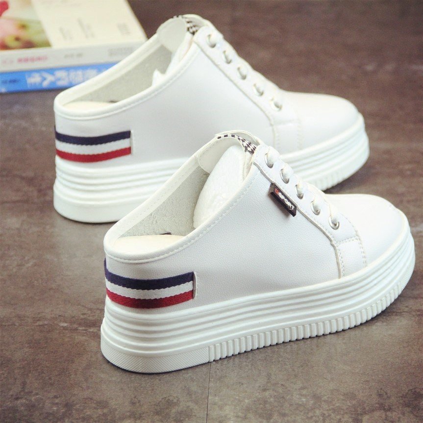 每日更新スリッパサンダル コンフォート バブーシュ 厚底スニーカー 8cm インヒール レディース ミュール 軽量 女性用 かかとなし 　婦人靴 カジュアル母の日ギフト