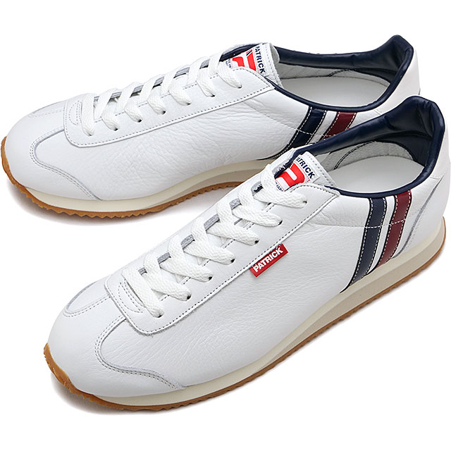 スニーカー ネバダ2 [172450] NEVADA II メンズ・レディース 日本製 靴 レザー シーズン限定カラー PORT ポート トリコロールホワイト