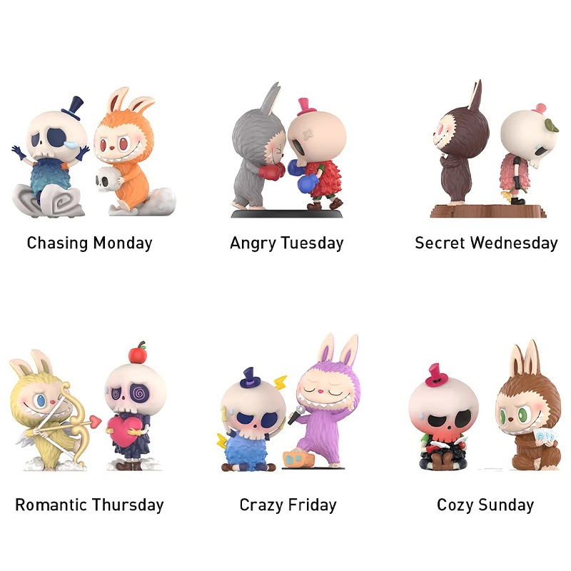 公式正規品POP MART LABUBU THE MONSTERS Mischief Diary Series Figures ガチャポン ブラインドボックス フィギュアモデル サプライズギフト