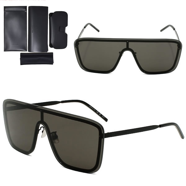 サングラス SL 364 MASK-002 サングラス ブラック ノーズパット メンズ レディース ユニセックス SL364MASK-002