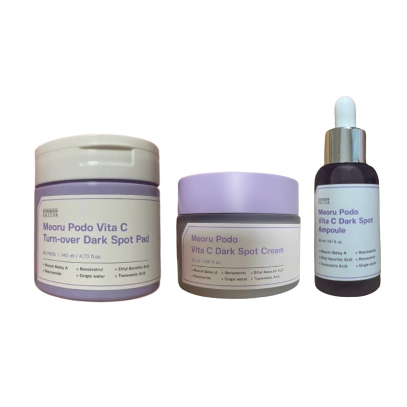 ヤマブドウ パッド 60枚 + ヤマブドウ クリーム セット 50ml + ヤマブドウ アンプル 30ml