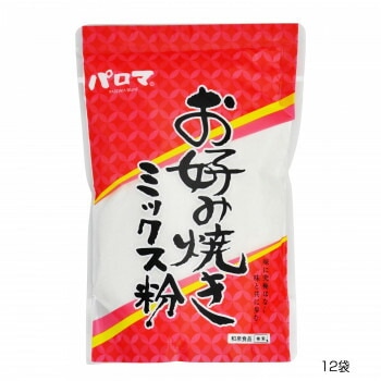 和泉食品 パロマお好み焼きミックス粉（山芋入り） 500g（12袋）