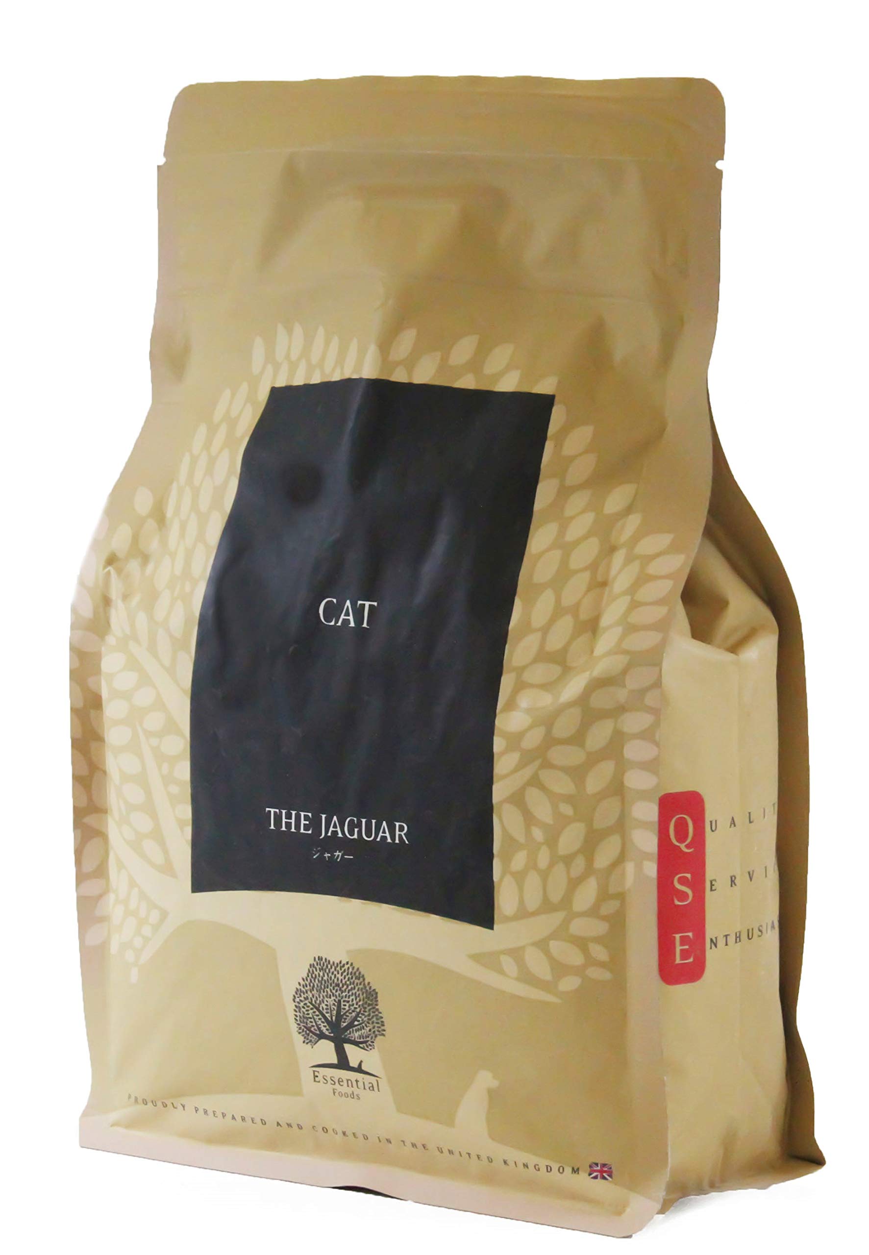 ジャガー キャットフード 1.5kg 全猫種 全年齢 グレインフリー ヒューマングレード （香料・着色料不使用） チキン ダック サーモン マス ドライ フード 【ESSENTIAL FOODS】 J