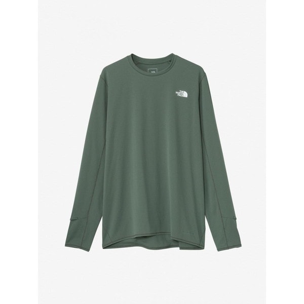 ザ・ノース・フェイス THE NORTH FACE ロングスリーブブリーズレンジランクルー メンズ NT12578-DG 長袖Tシャツ