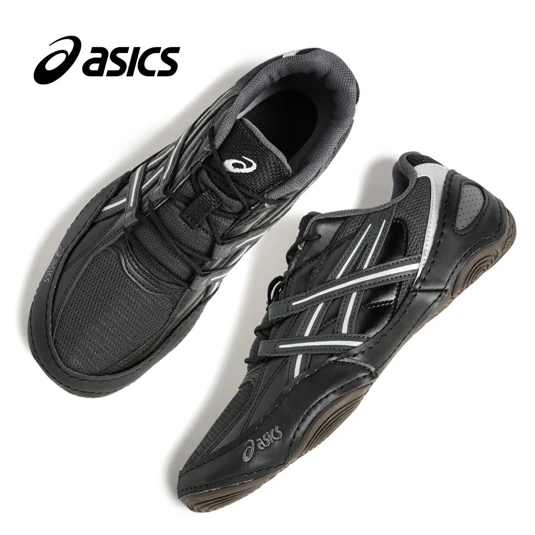 asics アシックス 薄底 HYPER SYNC ハイパーシンク スニーカー GRAPHITE GREY/BLACK ( ブラック 黒 Y2K メンズ レディース ウィメンズ 1203A879-02