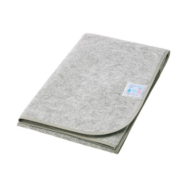 （まとめ） iiもの本舗 洗える除湿シート 備長炭入約90150cm 1枚 5セット