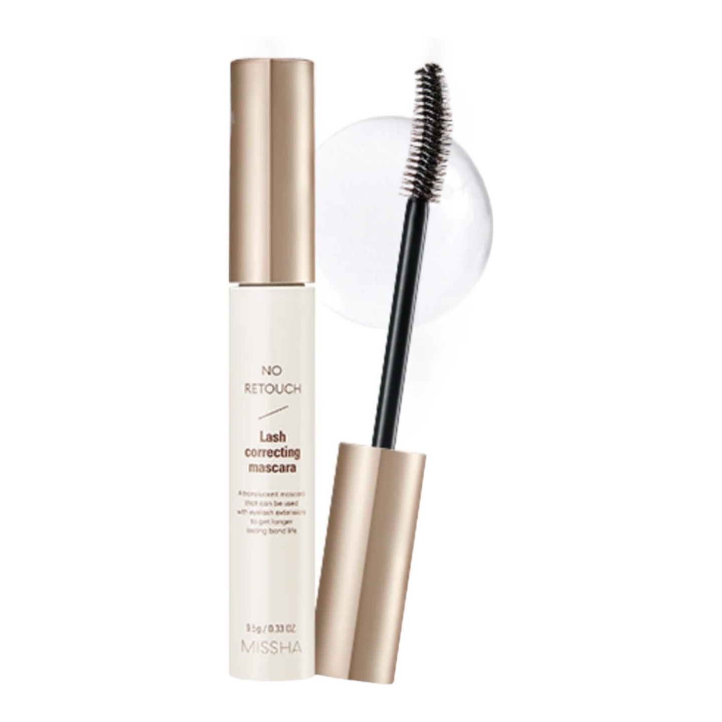 [1+1] ノーリタッチ補正カラー9.5g マスカラ しっとり 栄養 リタッチ 4,815円