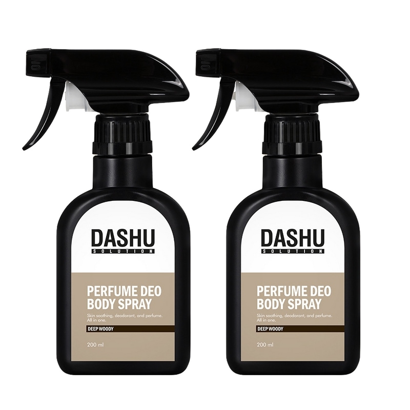 ダッシュソリューションパルファムデオボディスプレー200mlディープウッディ香2