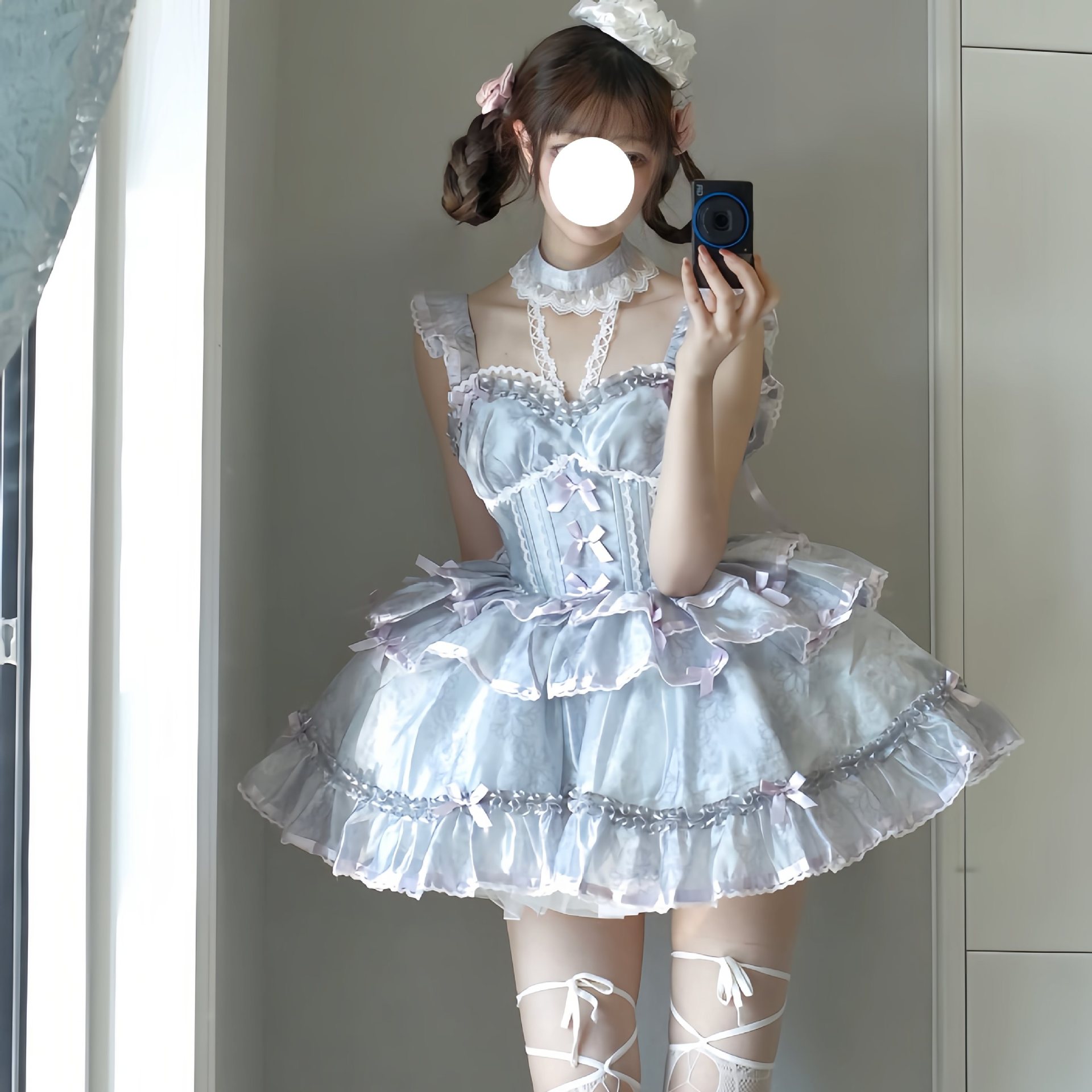 tスイートドレス春夏プリンセスロー嗲バレエイットスイートハートスーパーフェアリーサスペンダースカートollロリータスカートスーパーア