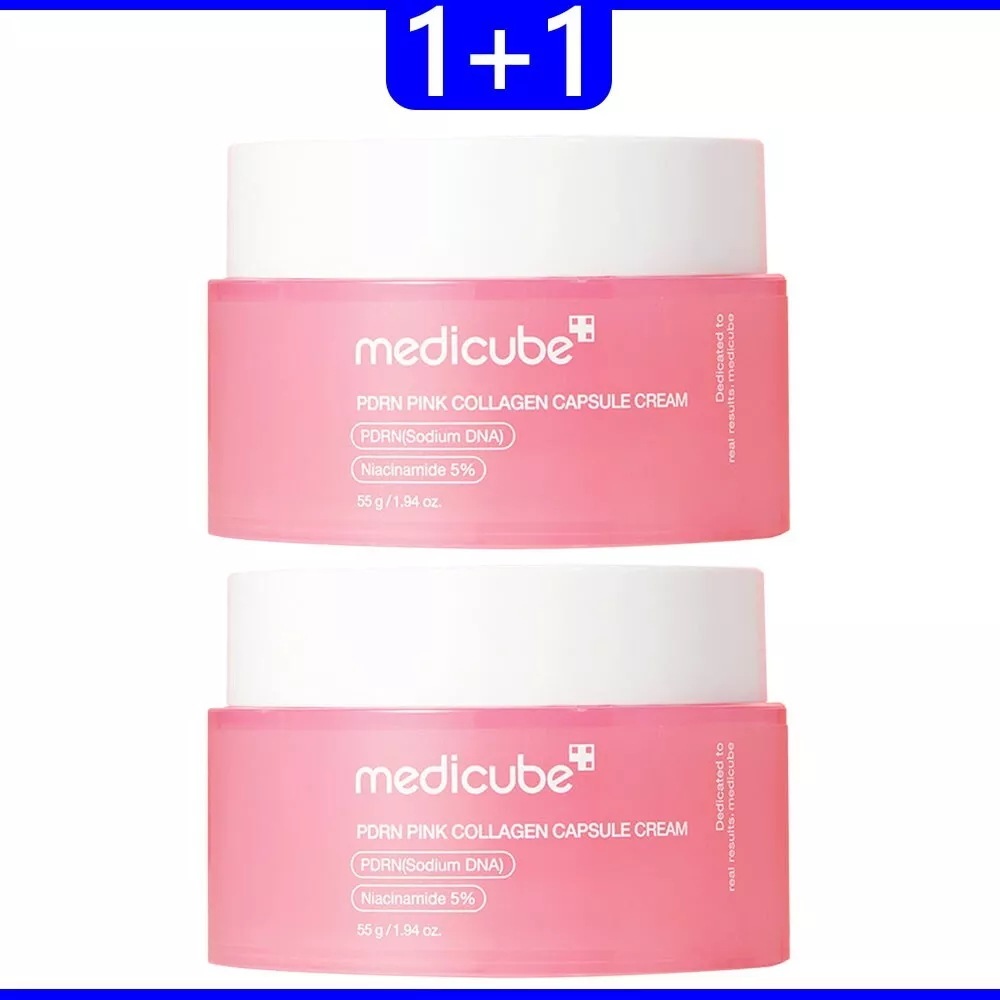1+1 PDRN ピンクコラーゲン カプセルクリーム 55g