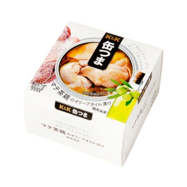 K&K 缶つま マテ茶鶏のオリーブオイル漬け 150g 12 メーカー直送