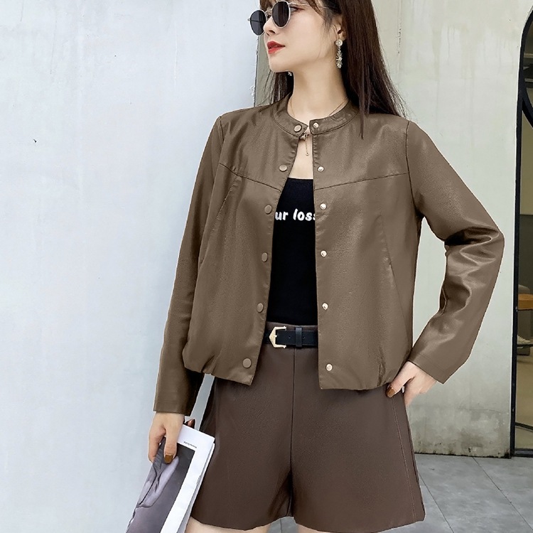 人気沸騰 レザージャケット レディース ライダース ジャケット 無地 ブルゾン フェイクレザー アウター カジュアル 春秋 通勤通学 ファション 5,164円