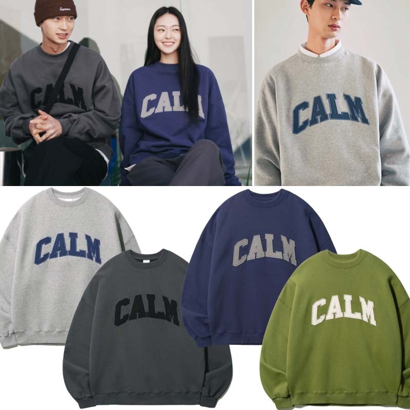 JEM Embo Napping Sweatshirts 4色 OYMT2401 人気商品