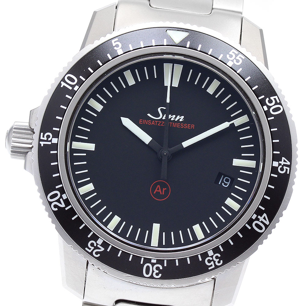 ジン Sinn 703.EZM3.F EZM3F デイト 自動巻き メンズ _898859【中古】
