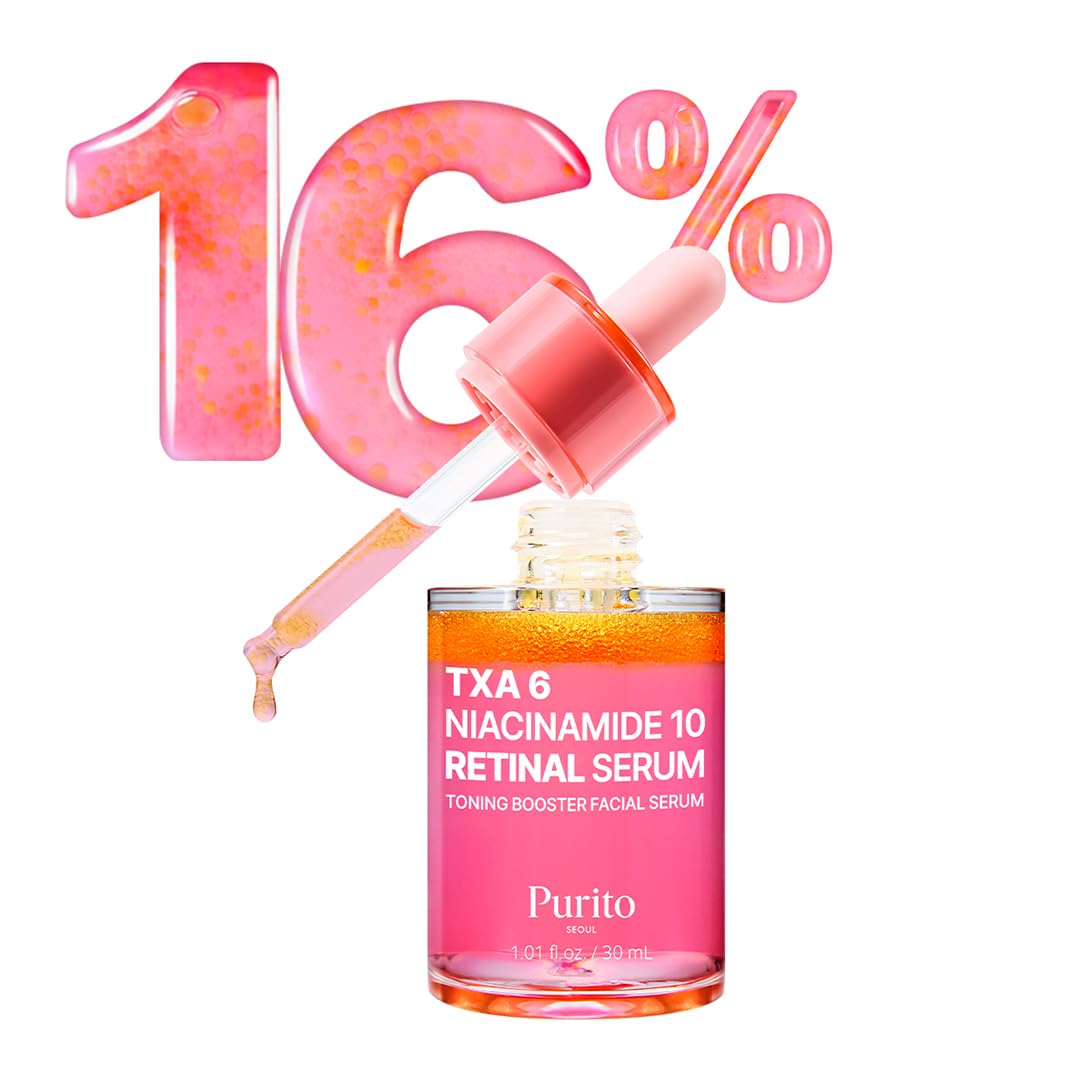 PURITO TXA 6% + Niacinamide 10% + nal Facial Serum ダークスポット用色素沈着色ムラ用 ハイレベルトランエクサム酸 6% 韓国スキンケア